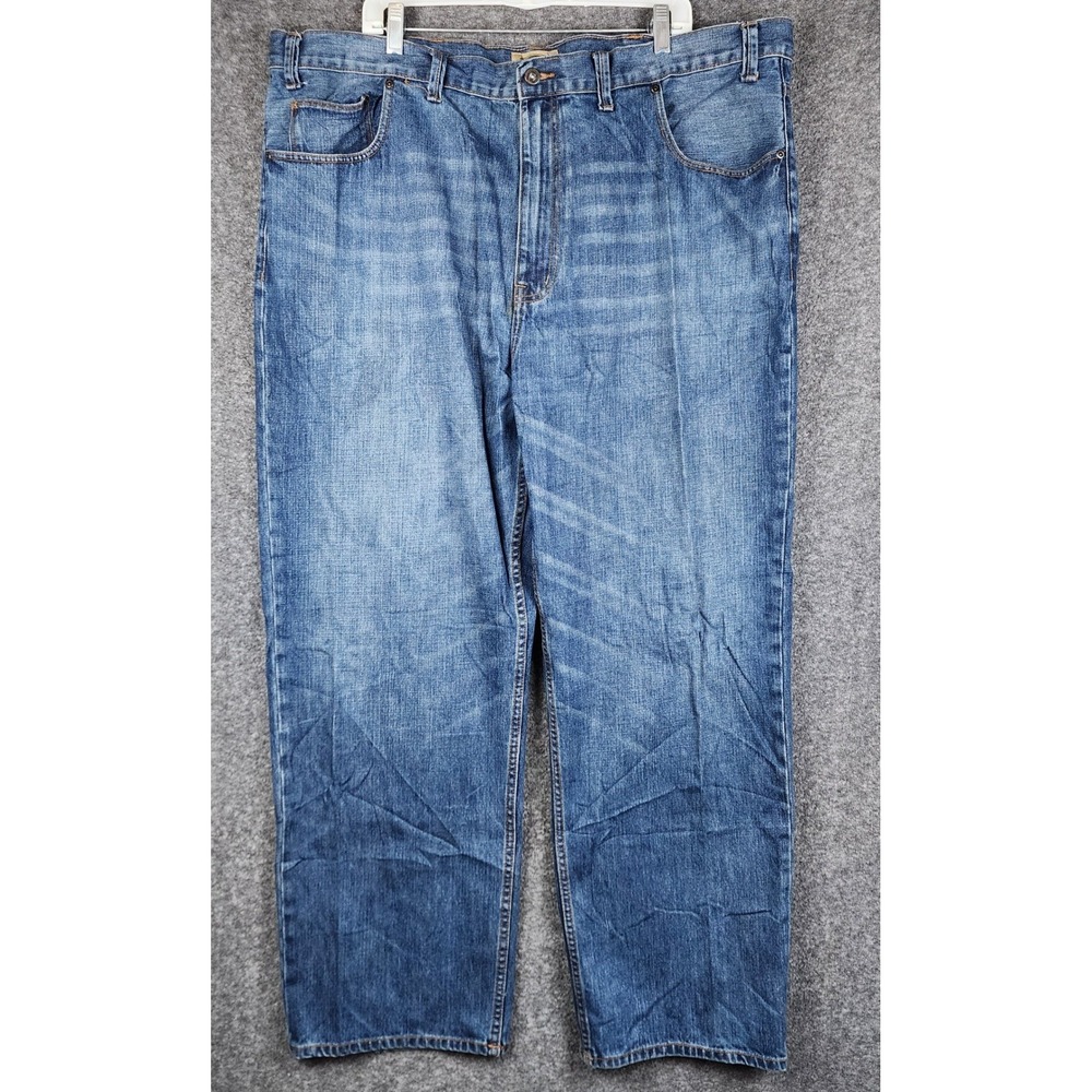 Foundry Supply Co Jeans Women 46x32 Blue Straight Leg High Rise Medium Wash
